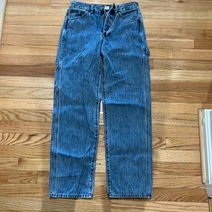Madewell Low slung straight Jeans
